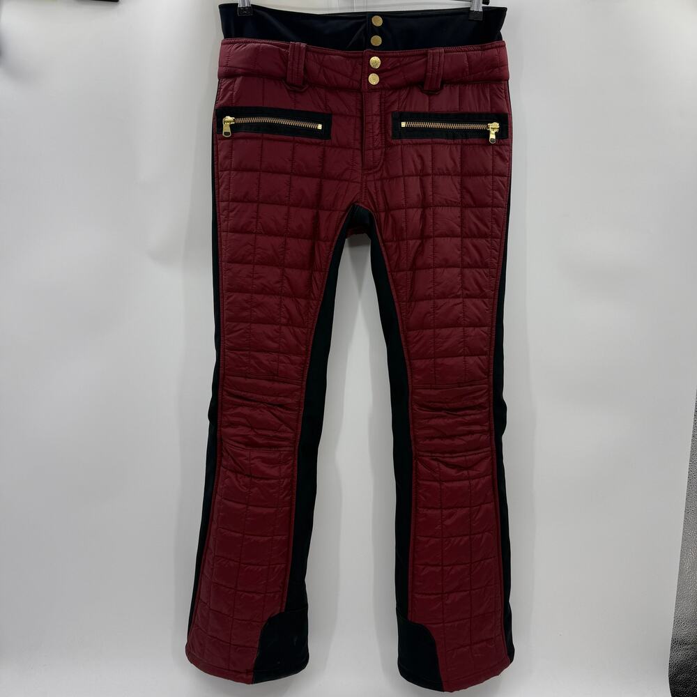 SOS BLACK SNOW Womens Snow Suit Jacket Size XL / Pants L Quilted Edgy Rocker Ski - Picture 12 of 16